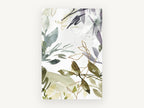 Sage Grove Whisper, floral canvas wall art print, front view
