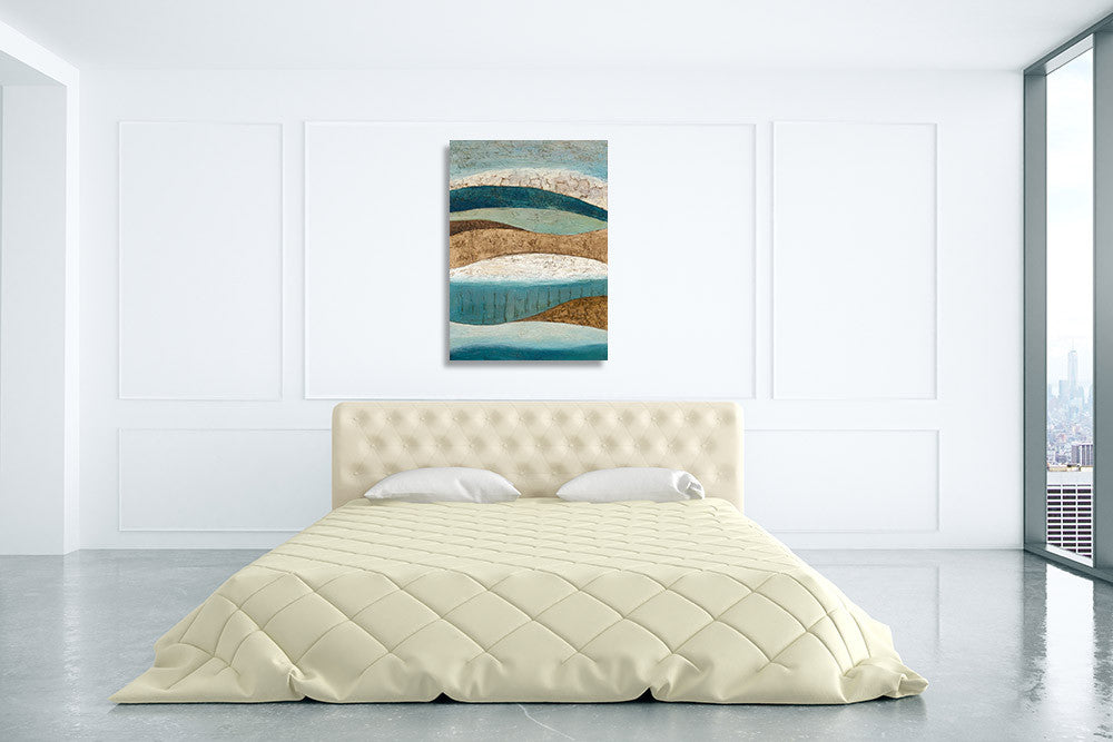 Earth & Sky I Wall Art Print on the wall