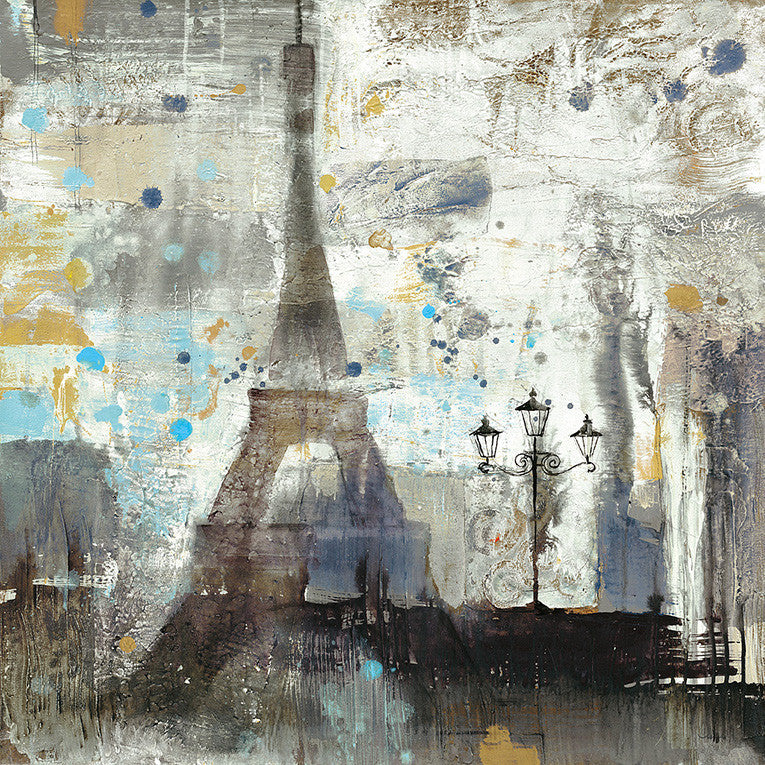Eiffel Tower Neutral Wall Art Print