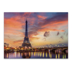 Eiffel Tower at Sunrise Wall Print