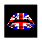 England Kiss Wall Art Print