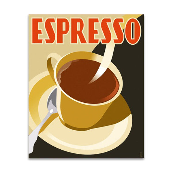 Espresso Coffee Wall Art Print