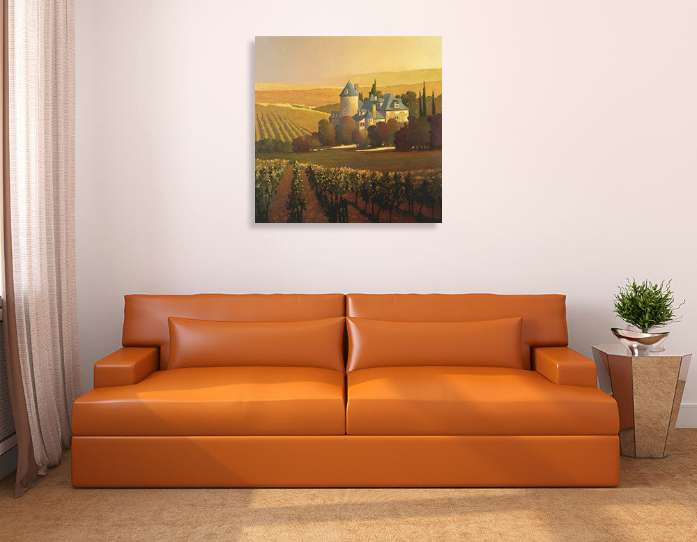 Evening Breeze Wall Art Print on the wall