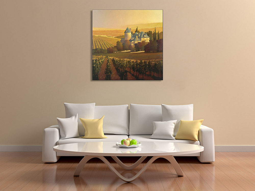 Evening Breeze Wall Art Print on the wall