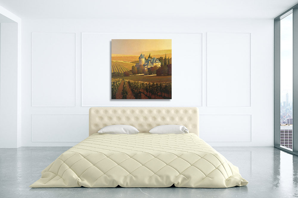 Evening Breeze Wall Art Print on the wall