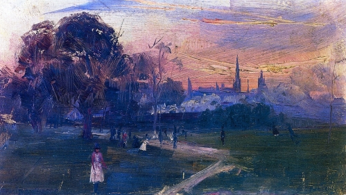 Streeton | Evening Game