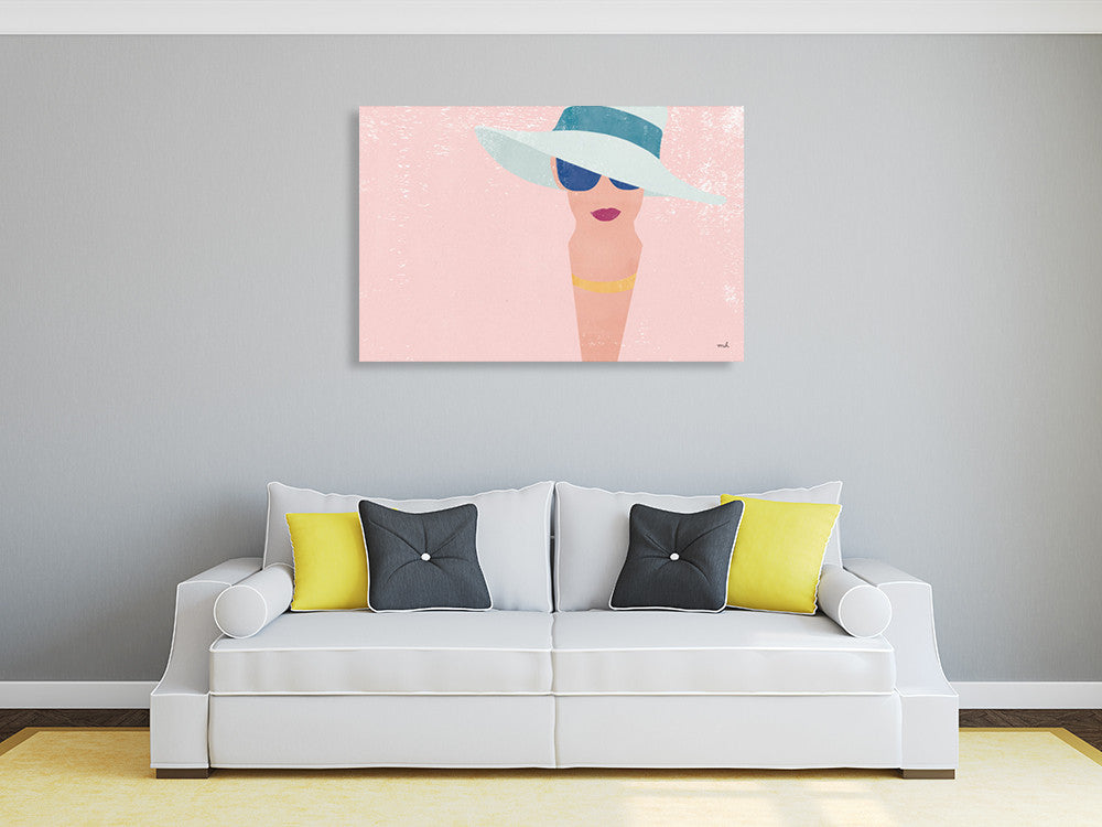 Fashion Forward Wall Art Print on the wall