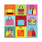 Fashion Handbag Wall Art Print