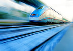 Fast Moving Train II Wall Print