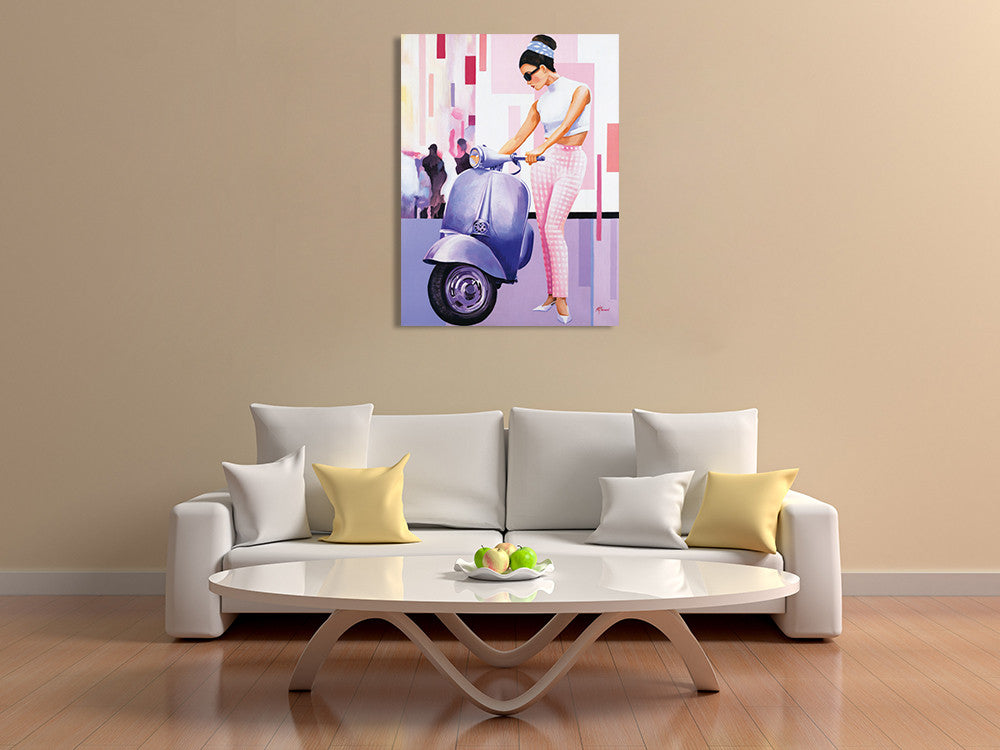 Femme I Wall Art Print on the wall