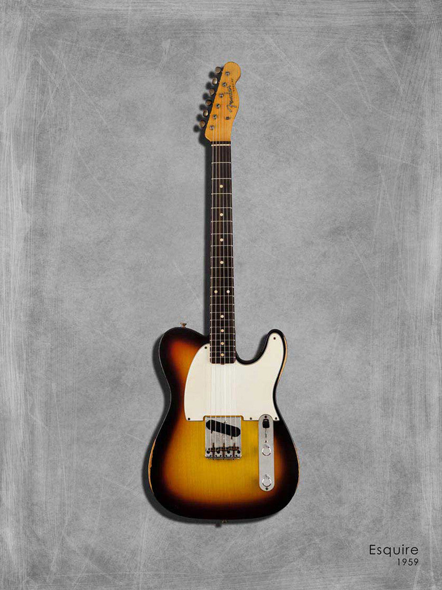 Fender Equire Wall Art Print