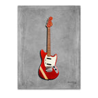 Fender Mustang Wall Art Print