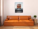 Final Stop Wall Art Print on the wall