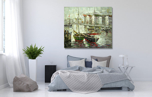 Fisherman's Boat Two on the wall