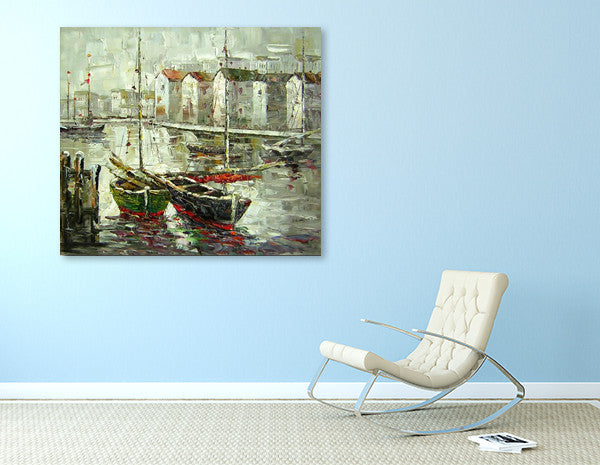Fisherman's Boat Two on the wall