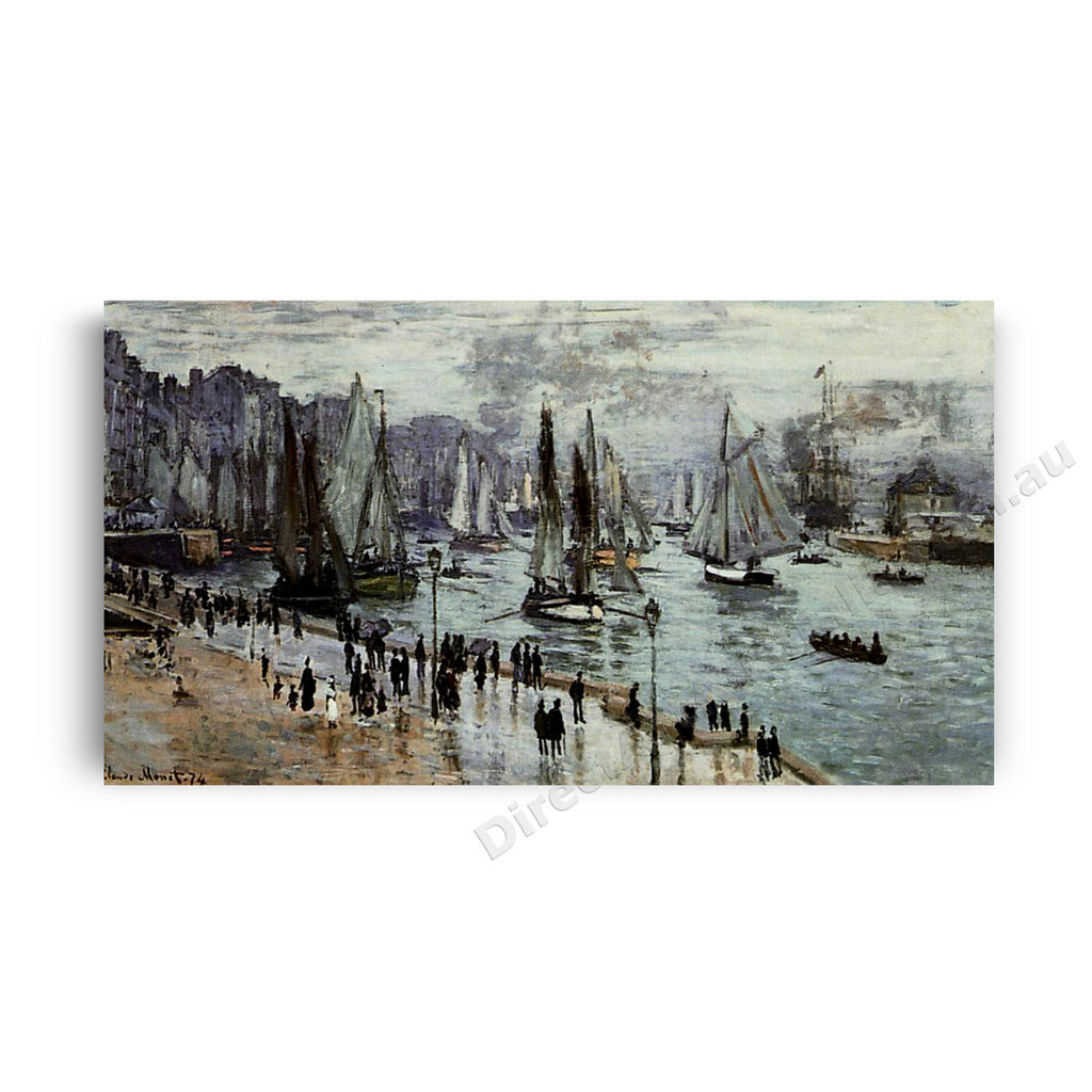 Fishing Boats Leaving the Port of Le Havre
