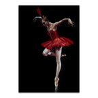 Flamingo Dancer Wall Art Print