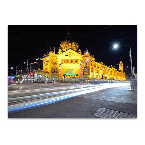 Flinders Street Melbourne Wall Art Print
