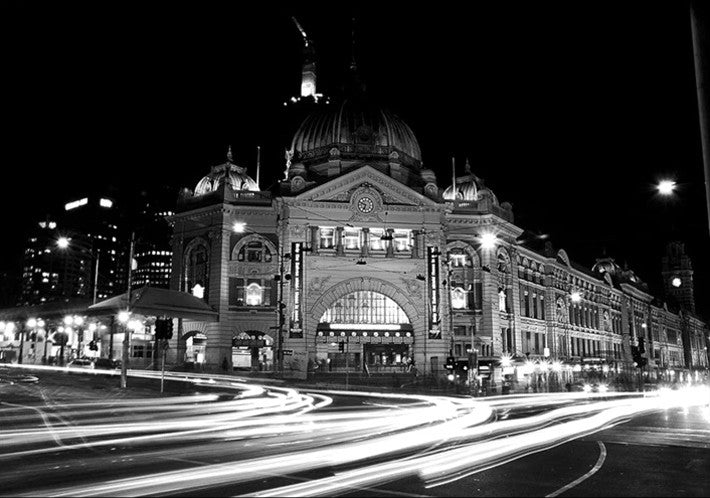 Flinders Street Station Wall Art Print