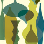 Floating Vases IV Wall Art Print
