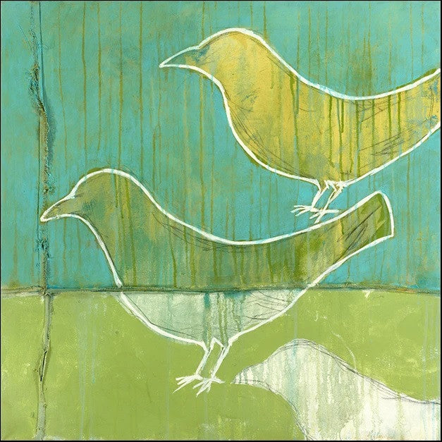 Flock Wall Art Print