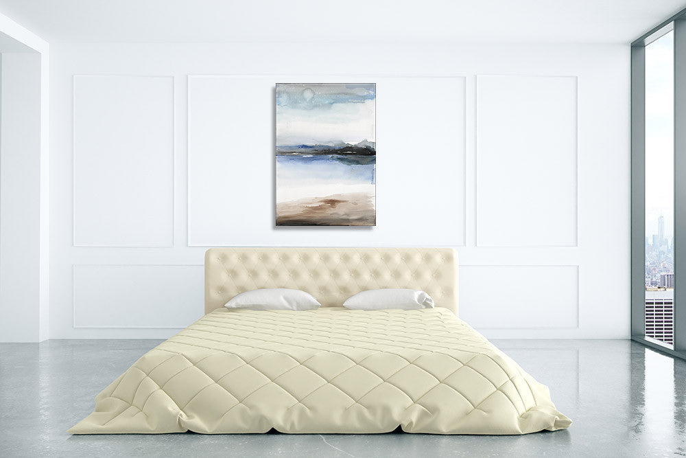Flow I Wall Art Print on the wall