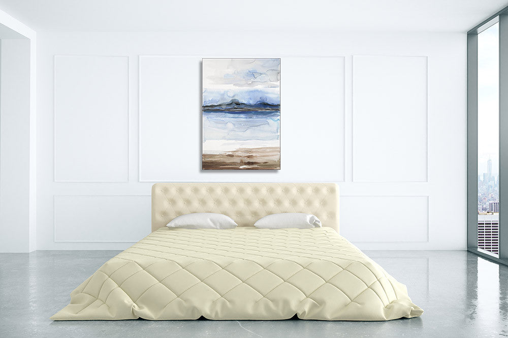 Flow II Wall Art Print on the wall