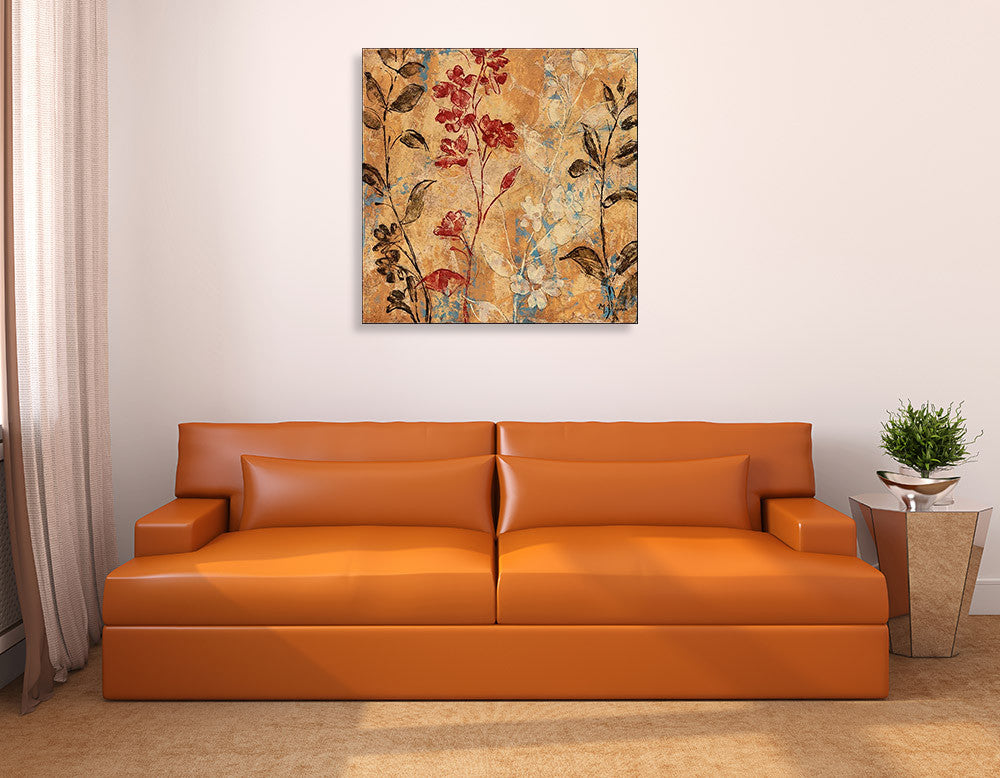 Flowers And Honey I Wall Art Print on the wall