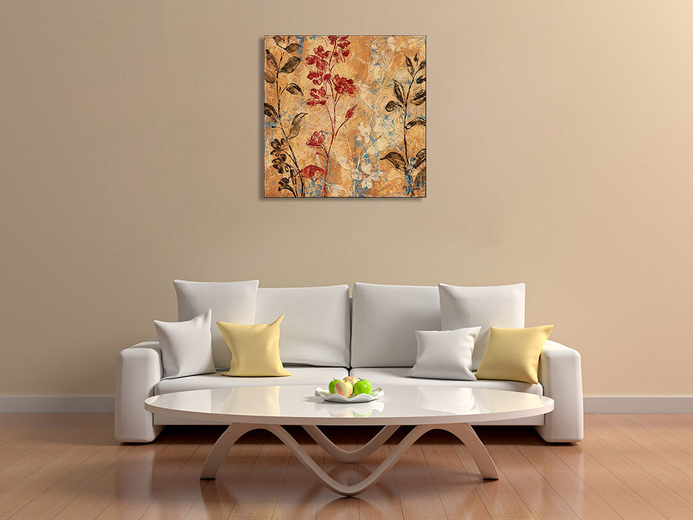 Flowers And Honey I Wall Art Print on the wall