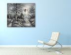 Forest Night on the wall