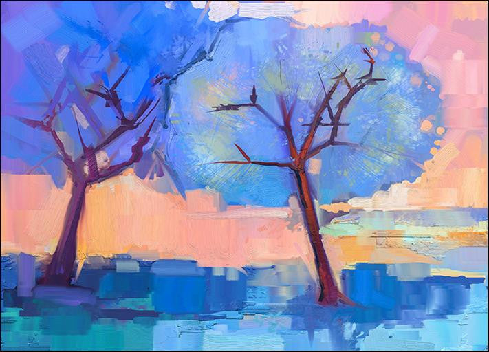 Forest Trees Wall Art Print