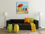 Four Summer I Wall Art Print on the wall