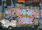 Funky Truck I Wall Art Print