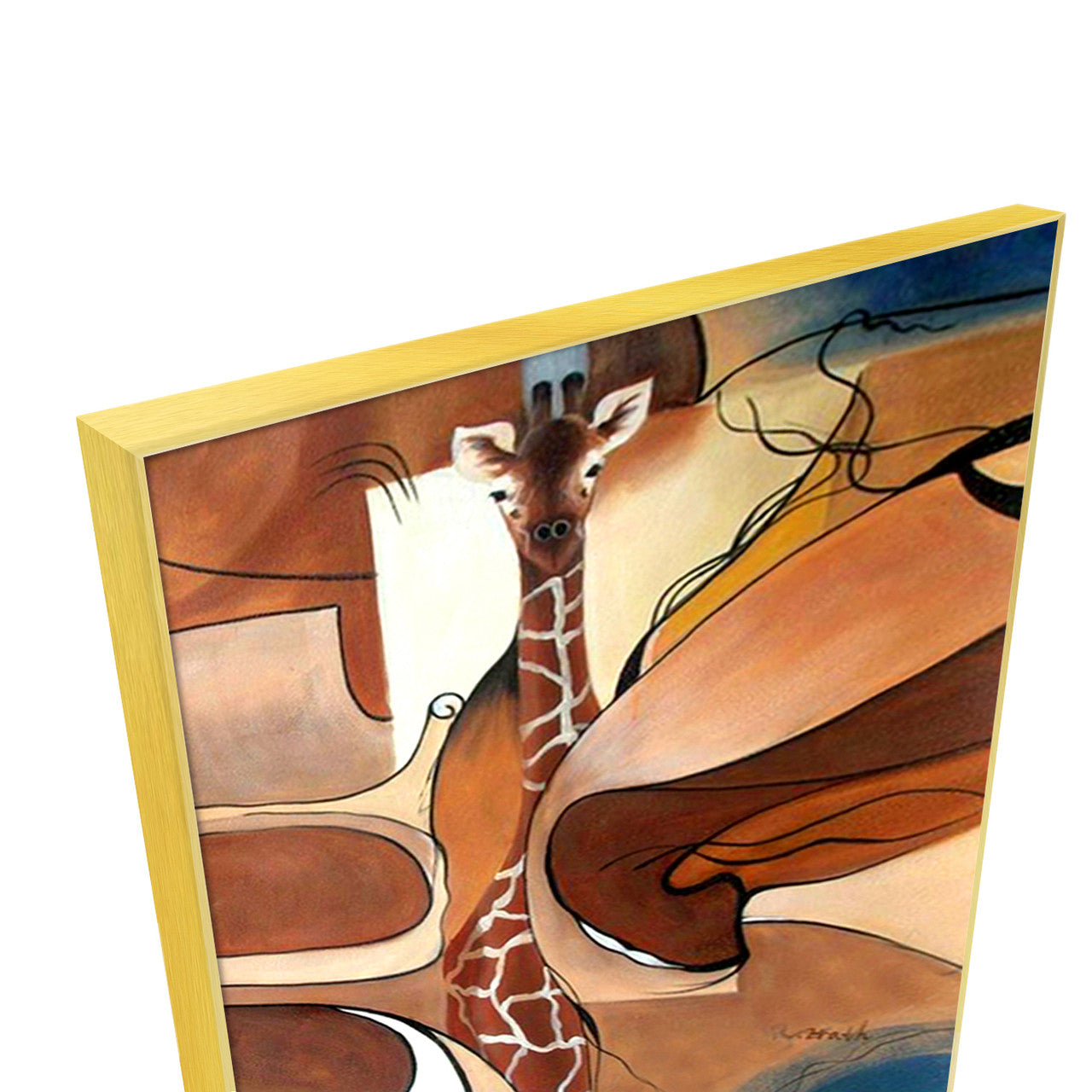 Concealed Giraffe | Animal Art Abstract Artworks in Melbourne