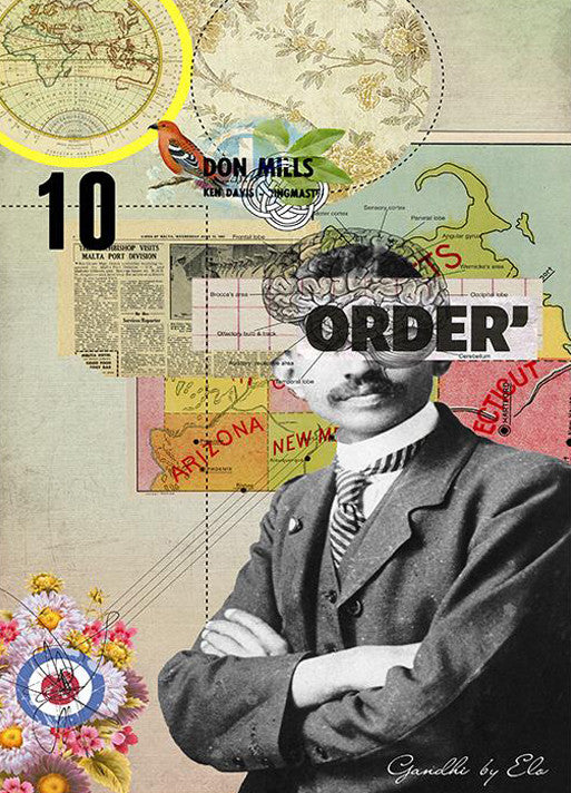 Gandhi Wall Art Print