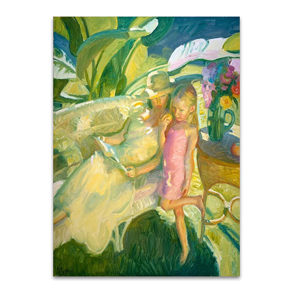 Garden Light Wall Art Print