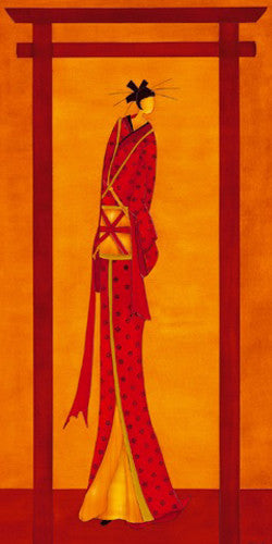 Geisha II Wall Art Print