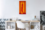 Geisha II Wall Art Print on the wall