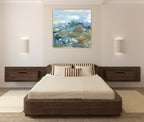  Geode II Wall Art Print on the wall