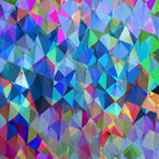 Geometric Squared IV Wall Art Print 