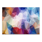  Geometrical Rainbow Wall Art Print 