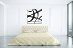 Gestural Marks I Wall Art Print on the wall