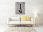 Gibson Firebird 65 Wall Art Print on the wall