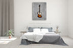 Gibson Firebird 65 Wall Art Print on the wall
