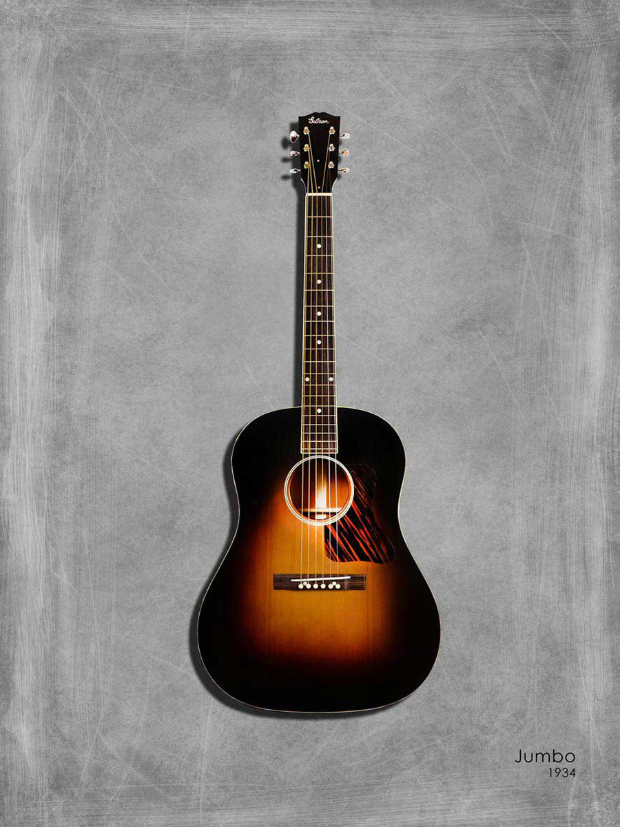 Gibson Original Jumbo Wall Art Print