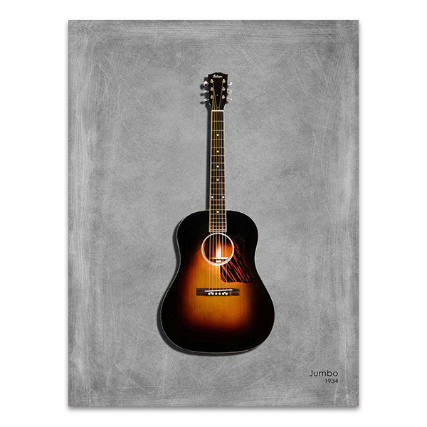 Gibson Original Jumbo Wall Art Print