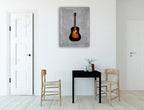Gibson Original Jumbo Wall Art Print on the wall