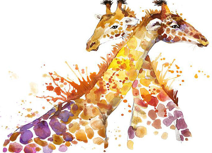 Giraffe Wall Art Print