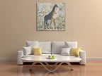 Giraffes Exotiques Wall Art Print on the wall
