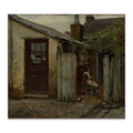McCubbin | Girl with Bird at the King Street Bakery